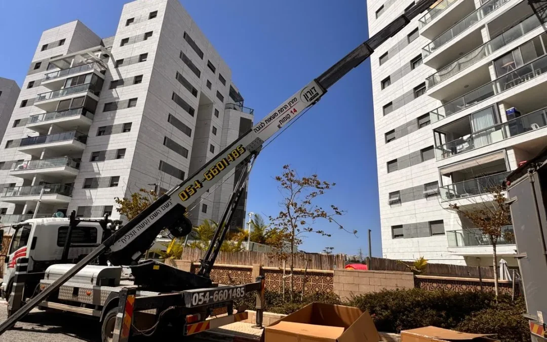 מנופי הרמה לאתרי בנייה ופרויקטים – כל מה שקבלנים צריכים לדעת ברחובות, נס ציונה וראשון לציון